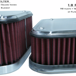 ALLOY ART Air Cleaner - Boom Box - 2.8" - Clear - M8 2.8M8P