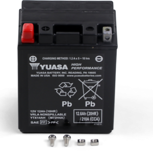 YUASA AGM Battery - YTX14AH YUAM72H4A