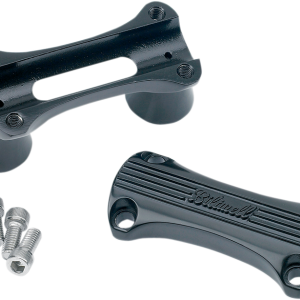 BILTWELL Risers - Thunder - 2" - Black 6402-201-02