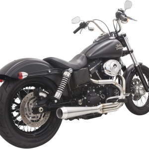 BASSANI XHAUST Road Rage 3 Exhaust - Stainless 1991-2017 Dyna /Fat Bob 1D1SS