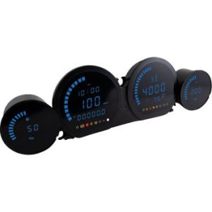 KOSO NORTH AMERICA HD-03L Gauge Kit - Blue Display Glide 2014-2023 BA064911