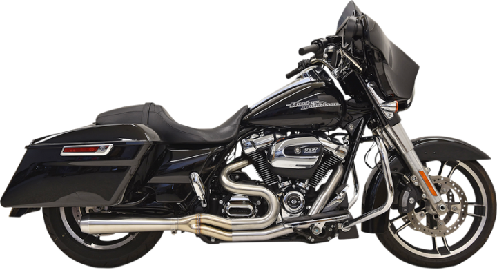 BASSANI XHAUST 2:1 Exhaust - Stainless Steel 1F22SS