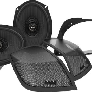HOGTUNES Cut In Lid Kit with Speakers RETRO 692LID-RM