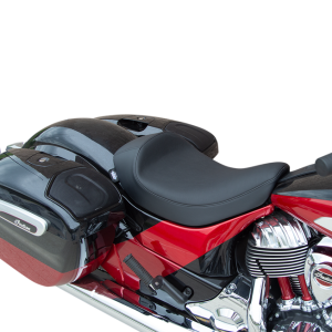 DRAG SPECIALTIES Solo Seat - Smooth - Vinyl - '14-'22 Indian 0810-2265