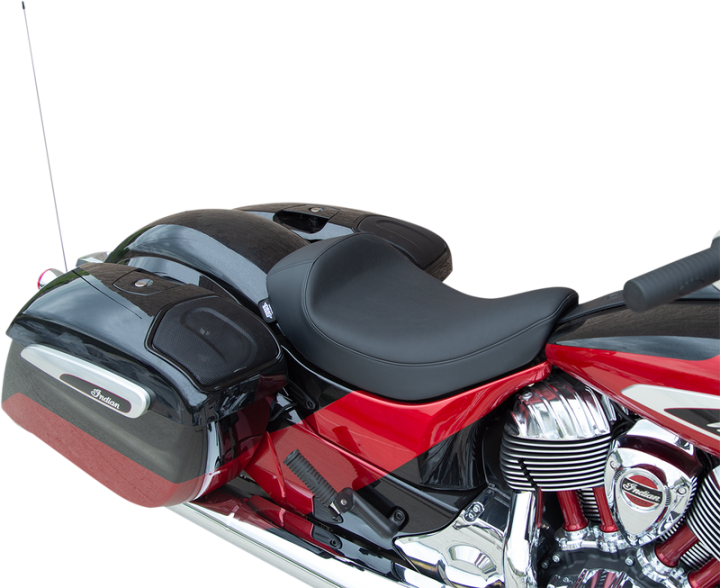 DRAG SPECIALTIES Solo Seat - Smooth - Vinyl - '14-'22 Indian 0810-2265
