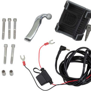 CIRO Premium Holder w/Charger - Chrome Mount 50210