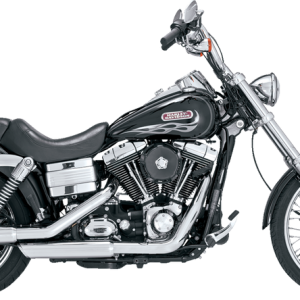 VANCE & HINES 3" Twin Slash Slip-On Muffler - Chrome 16337
