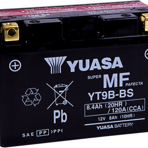 YUASA AGM Battery - YT9B-BS .40 L YUAM629B4