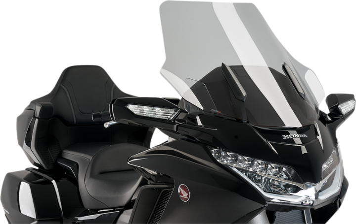 PUIG HI-TECH PARTS Touring Windscreen - Smoke - GL1800 3160H