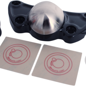 KLOCK WERKS Handlebar Clamp - iOmount™ - Black KWD-02-0385