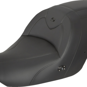 SADDLEMEN Seat - RoadSofa - without Backrest - Black w/ Black Stitching - Heated - GL1800 '14-'17 H23-20-187HCT