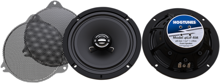 HOGTUNES 6.5" Replacement Front Speakers - Harley Davidson 462F-RM