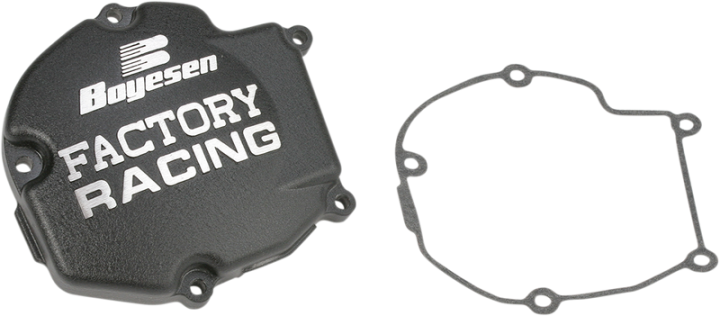 BOYESEN Ignition Cover - Black - KX125 SC-11AB