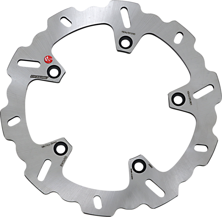 BRAKING Brake Rotor - Rear - BW06RID BW06RID