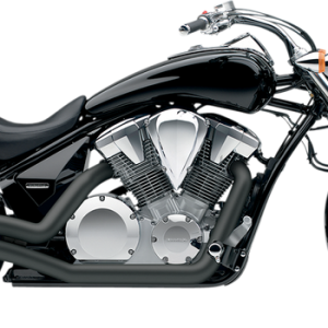 COBRA Speedster Swept Exhaust - Black - VT1300 1233B