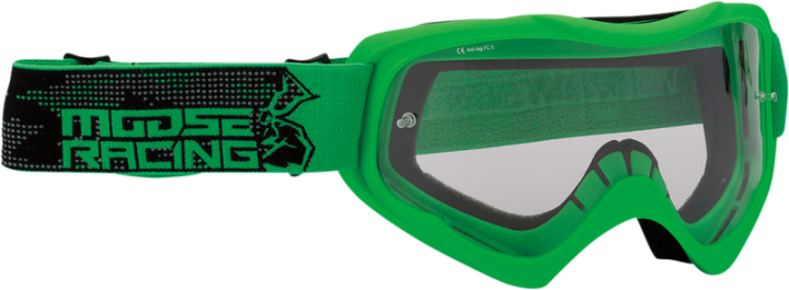 MOOSE RACING Qualifier Goggles - Agroid - Green 2601-2655