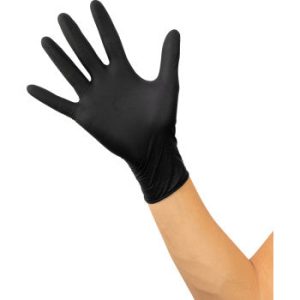 PARTS UNLIMITED Nitrile Gloves - 6.5 MIL - Medium - 100-Pack 3350-0436
