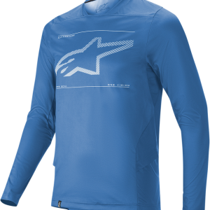 ALPINESTARS Drop 6.0 Jersey - Long-Sleeve - Blue - 2XL 1766420-7310-2X
