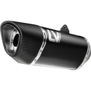 LEOVINCE LV-14 R Exhaust System - 3-into-1 - Black - Street Triple 765 R/RS 2024-2026 15608BU