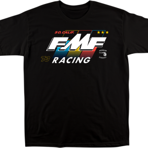 FMF Retro T-Shirt - Black - Medium FA20118909BLKMD 3030-19705