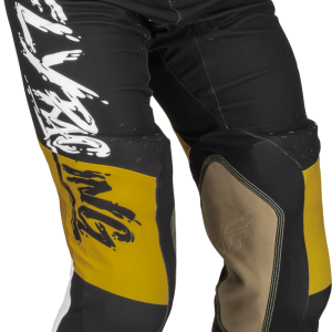 FLY RACING Evolution Dst L.E. Brazen Pants White/Gold/Black Sz 32 376-13432