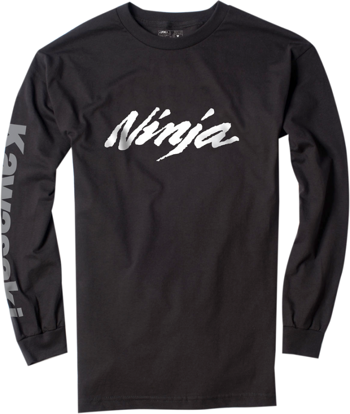 FACTORY EFFEX Kawasaki Long-Sleeve T-Shirt - Black - 2XL 17-87118