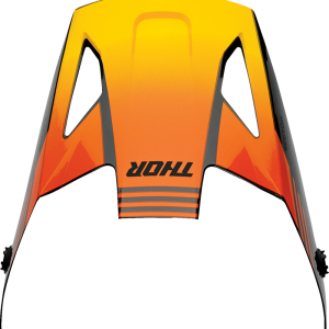 THOR Sector 2 Visor Kit - Carve - Charcoal/Orange 0132-1662