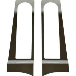 CUSTOM DYNAMICS Fender Support Bolt Covers - Chrome CD-FILL-COV-C