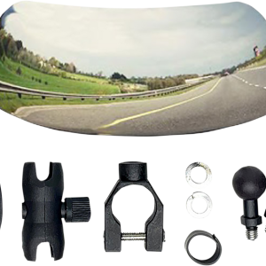 GEARS CANADA Mirror - Blind Spot - Clamp/Stick-on - Rectangle - Chrome 100272-1