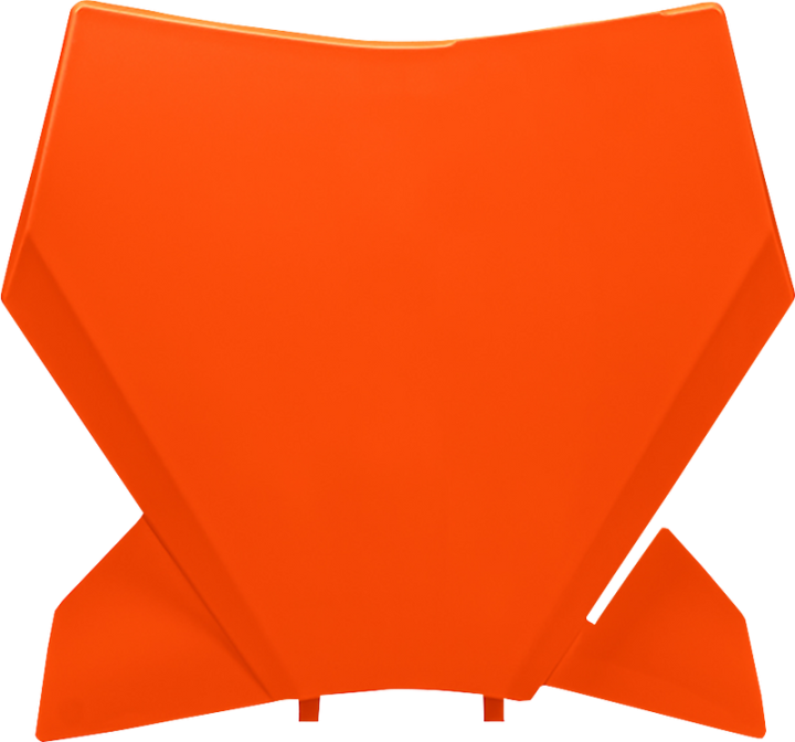 UFO Front Number Plate - Orange KT05013#127