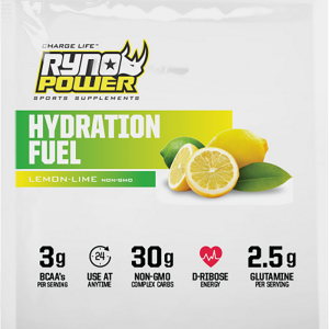 RYNO POWER Hydration Fuel Drink Mix - Lemon/Lime - 1 Serving SMP-HYD-LL