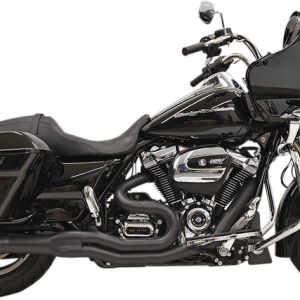 BASSANI XHAUST B4 2:1 Exhaust - Black - Straight Can 1F58RB
