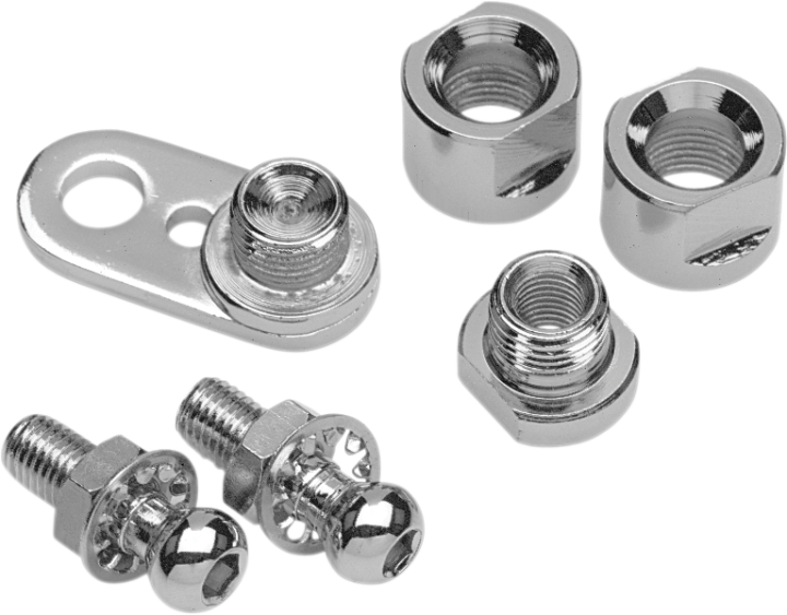 DRAG SPECIALTIES Turn Signal Swivel Kit - Chrome 20-0383