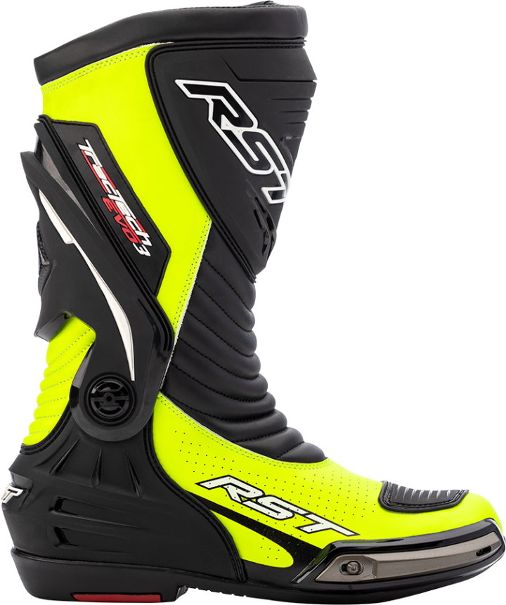 RST Tractech Evo Iii Sport Ce Boot Flo Yellow / Black Sz 11 556-2101544
