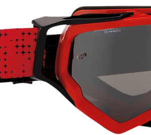 MOOSE RACING XCR Goggles - Pro Stars - Red/Black 2601-2668