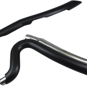 COBRA Speedster Swept Short Exhaust - Black 6231B
