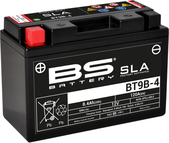 BS BATTERY Battery - BT9B-4 (YT) 300642
