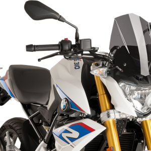PUIG HI-TECH PARTS New Generation Windscreen - Dark Smoke - G310R 8920F