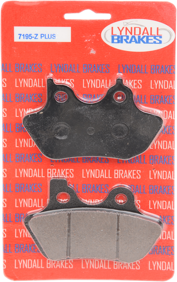 LYNDALL RACING BRAKES LLC Z-Plus Brake Pads - Harley-Davidson 7195-Z+