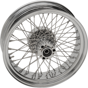 DRAG SPECIALTIES Rear Wheel - 60 Spoke - 18 x 5.5" - 14-19 Indian ACT CROSS LACED STD SPOKE 04856-INDR-K