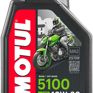 MOTUL 5100 4T Synthetic Blend Oil - 10W-30 - 1L 104062