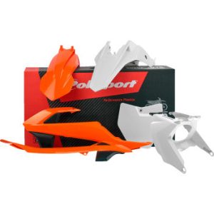 POLISPORT Body Kit - With Air Box - '16 OEM Orange/White - SX 65 2016-2022 90682