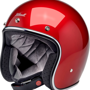BILTWELL Bonanza Helmet - Metallic Cherry Red - XS 1001-351-201