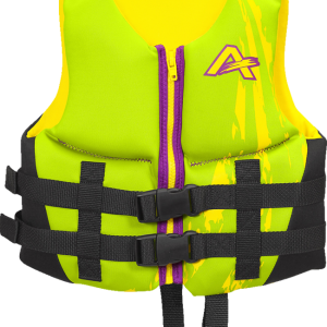 AIRHEAD SPORTS GROUP Child Swoosh Vest - Green 10076-02-B-LG