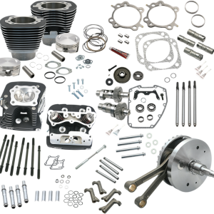 S&S CYCLE Hot Set-Up Kit - Black 900-0565