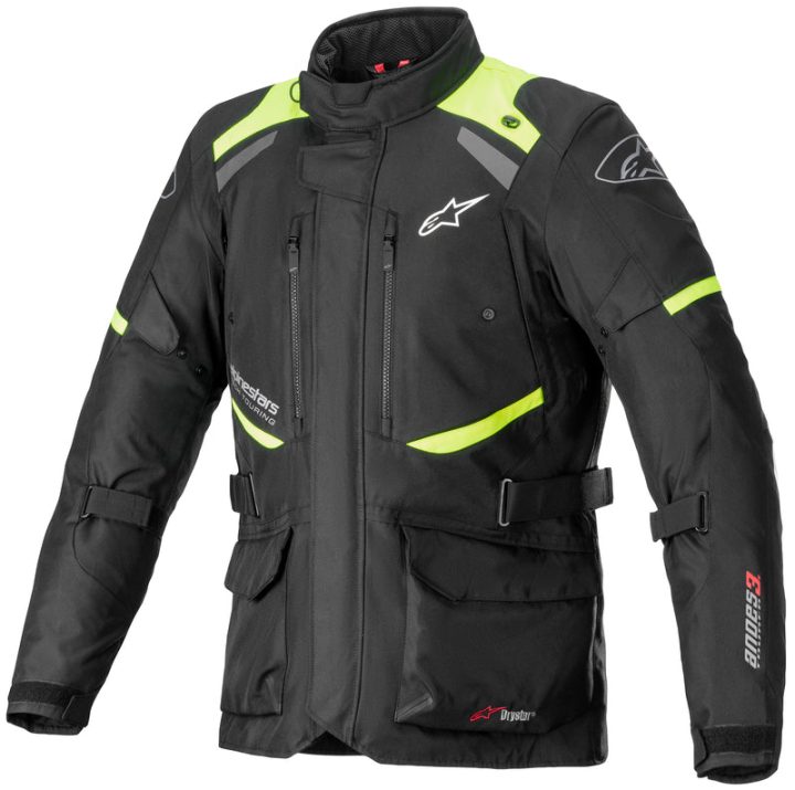alpine star ANDES V3 DS JKT BLK YL FL L 3207521155-L
