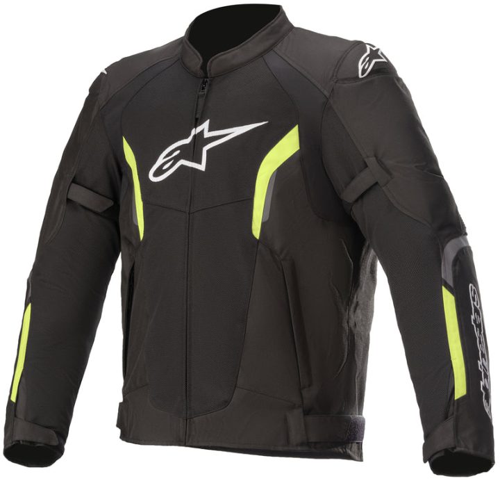 alpine star AST V2 AIR JKT BLK YL FL S 3306121155-S
