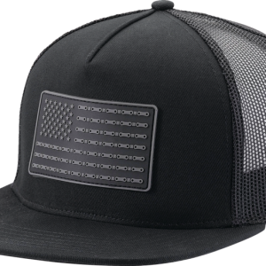 Z1R Flag Patch Snapback Hat - Black 2501-4023