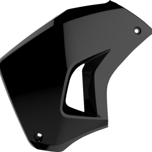 POLISPORT Radiator Cover - Left - Black - KLR 650 8420100001