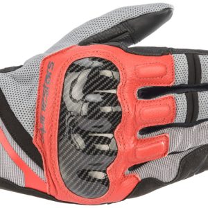 alpine star CHROME GLOVE GY/BK/RD SML 35687219203-S